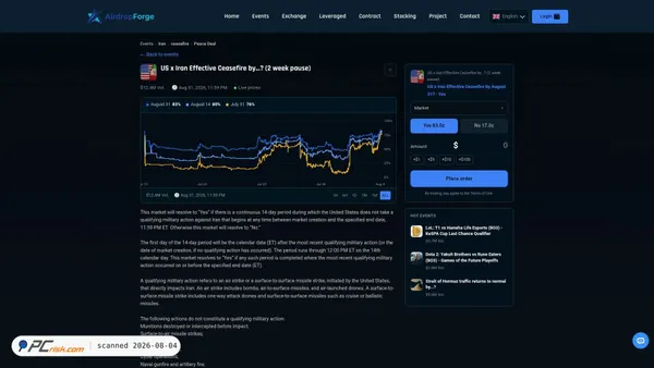 airdropforge.net screenshot