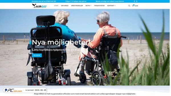 airgo.se screenshot