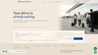 Screenshot di airporttransferportal.com