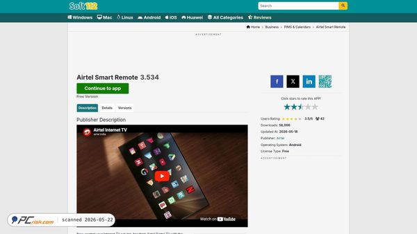 airtel-gamepad.soft112.com screenshot