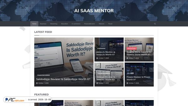 Captura de aisaasmentor.com