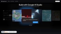 Zrzut ekranu aistudio.google.com