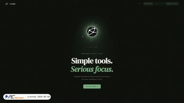 aivorins.github.io screenshot