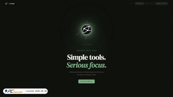 aivorins.github.io screenshot