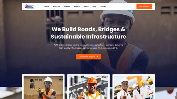 ajafglobal.com Screenshot