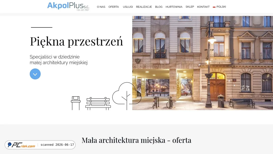 Screenshot of akpol-kosze.pl