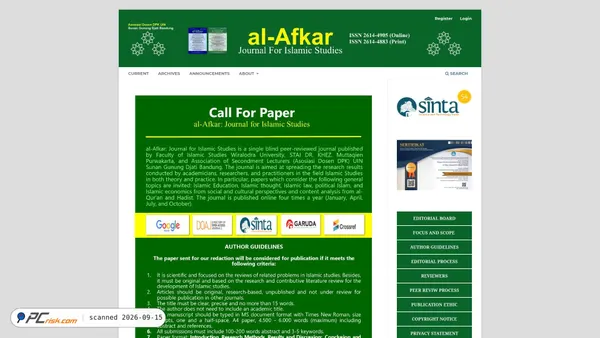 Capture d’écran de al-afkar.com