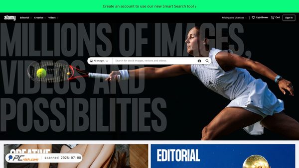 alamy.com screenshot
