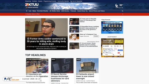 Captura de alaskasnewssource.com