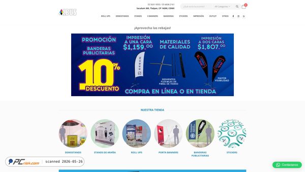 albusmexico.com screenshot