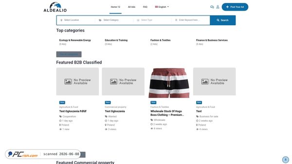 aldealio.com screenshot