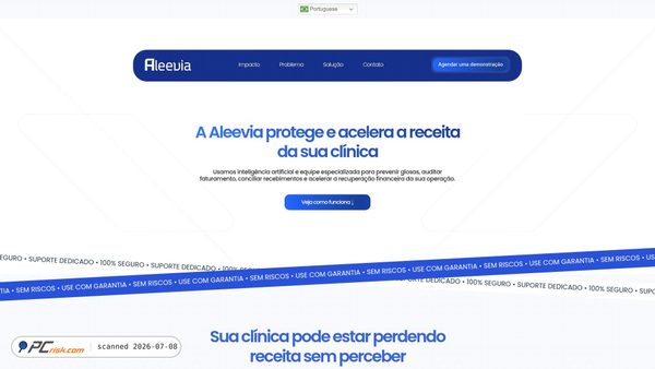 aleevia.com screenshot