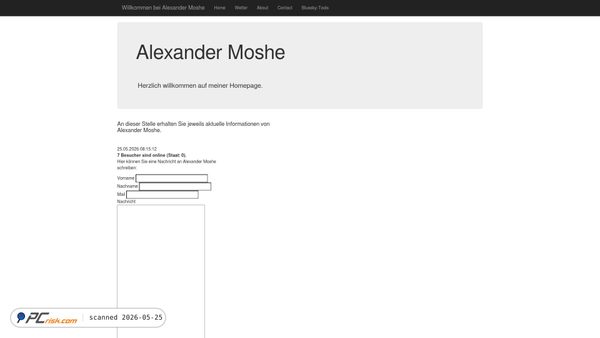 alexander-moshe.ch screenshot