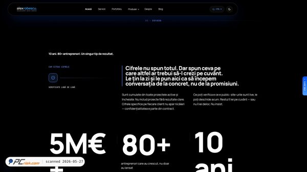 alexrobescu.ro screenshot