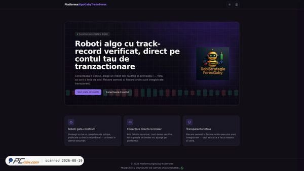 algogabytrade.com Screenshot