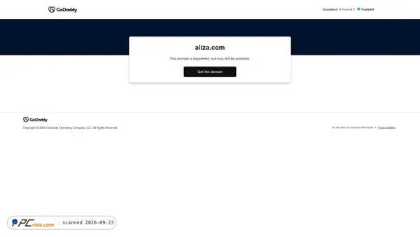 aliza.com screenshot