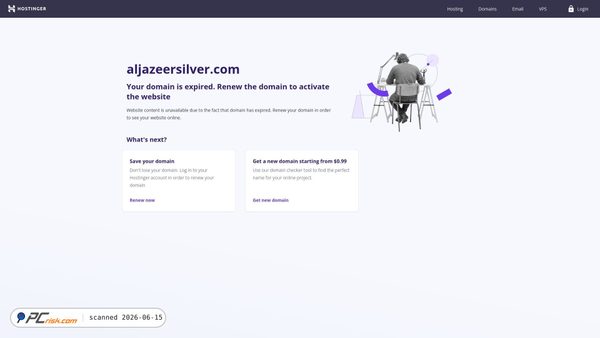aljazeersilver.com screenshot