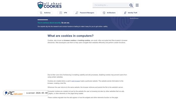 allaboutcookies.org screenshot