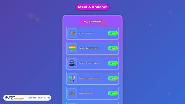 allbrainrot0.pages.dev screenshot