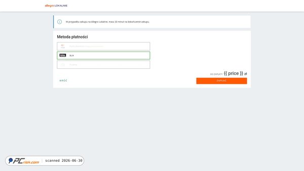 allegro-powiadomienia.shop screenshot