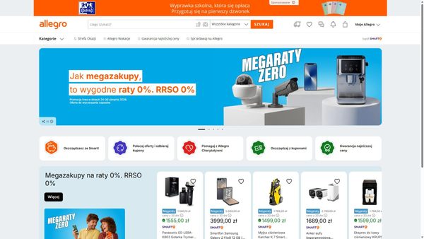 allegro.pl screenshot