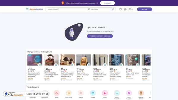 Screenshot di allegrolokalnie.pl-oferta20172841.lol