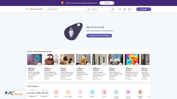 Screenshot di allegrolokalnie.pl-ofertaa.lol