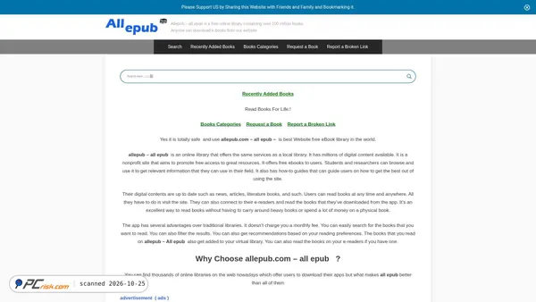 allepub.com screenshot