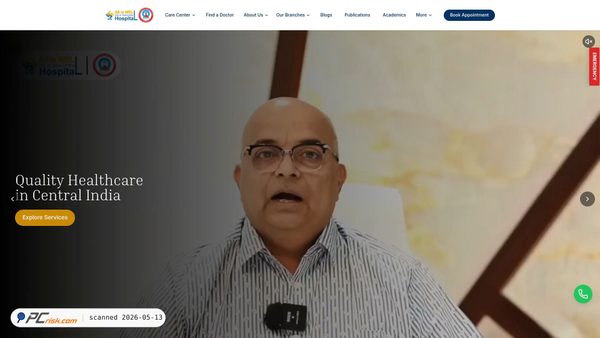 alliswellhospital.com screenshot