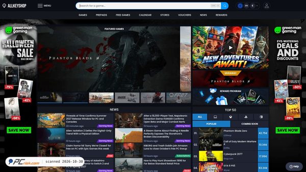 allkeyshop.com screenshot