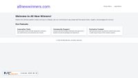 Zrzut ekranu allnewwinners.com
