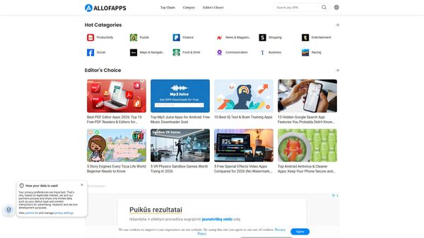 allofapps.com screenshot