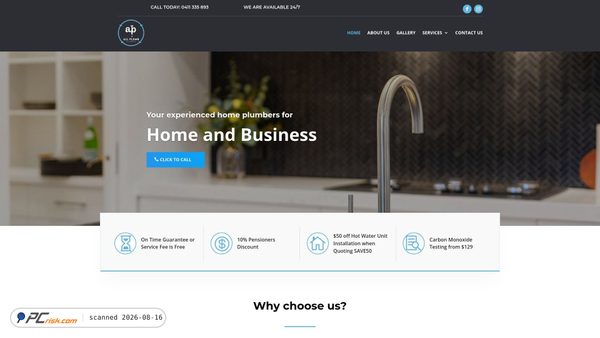 allplumbbrunswick.com.au screenshot