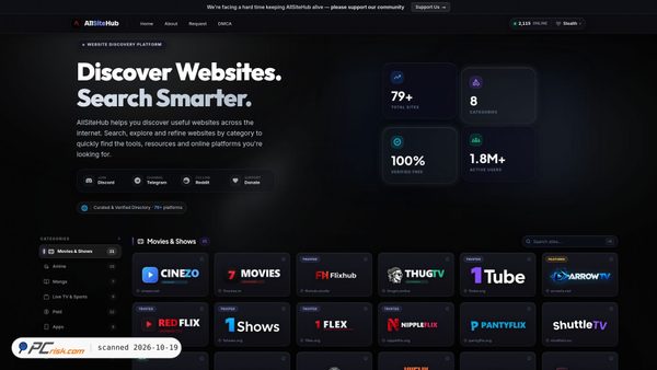 allsitehub.site screenshot