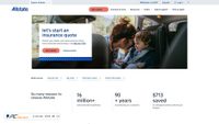 allstate.com screenshot