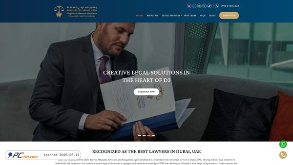 almazmylaw.ae screenshot