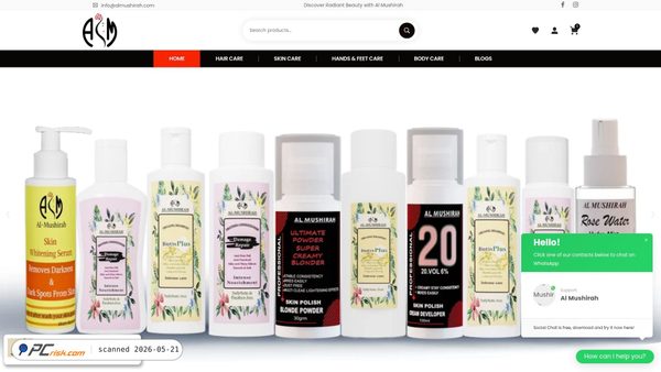 almushirah.com screenshot