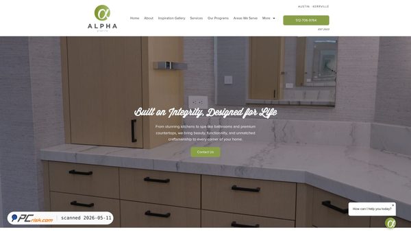 alphagraniteaustin.com screenshot
