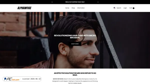 alphainfuse.com screenshot