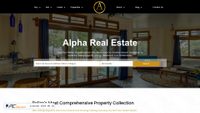 alpharealestatebelize.com screenshot