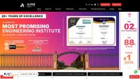 alpinecollege.edu.in screenshot