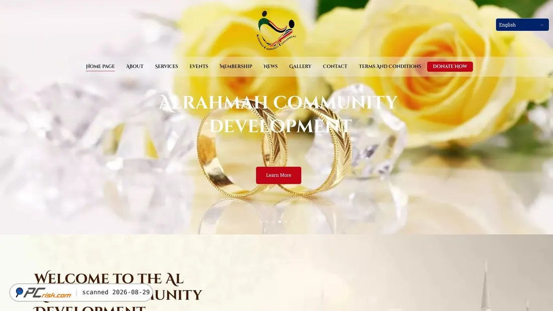 Screenshot of alrahmahcd.org