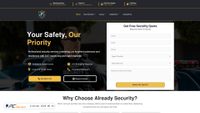 alreadysecurity.com screenshot