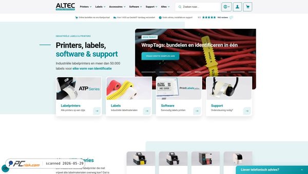 altec.nl screenshot