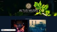 altusmusic.ca screenshot