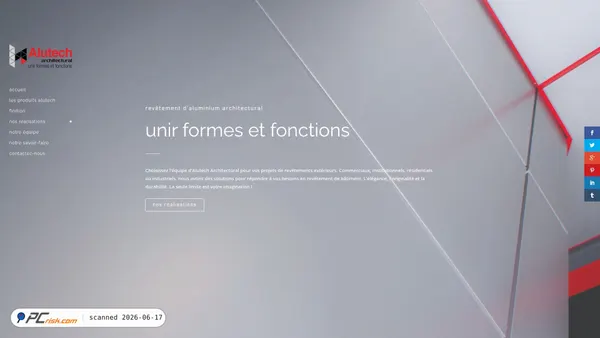 alutech.ca screenshot