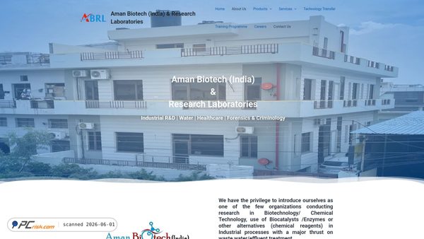 amanbiotech.com screenshot