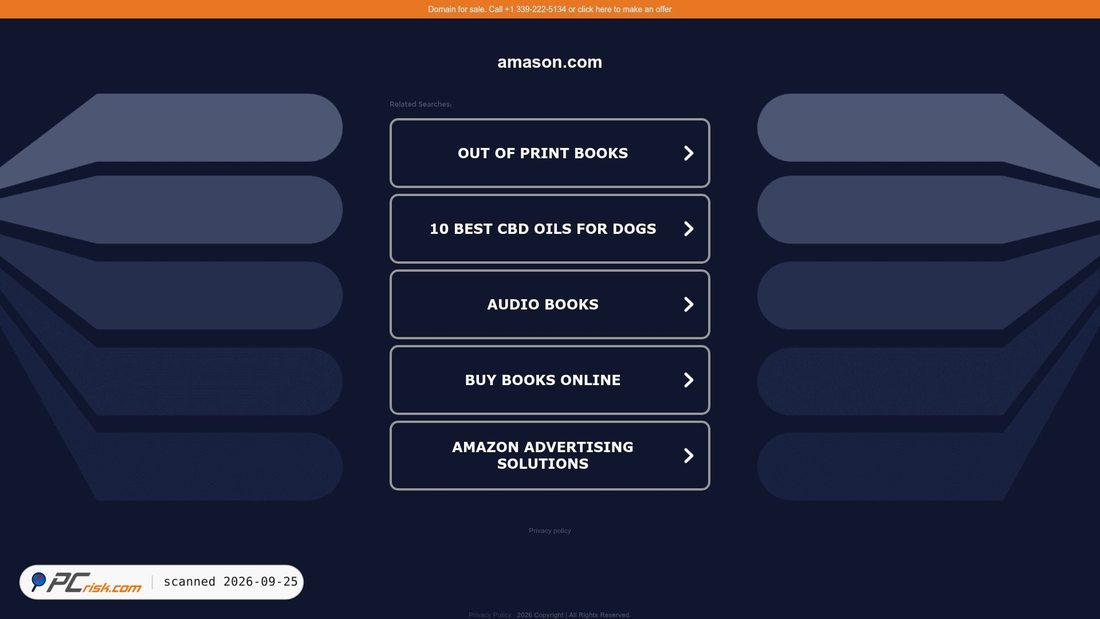 Screenshot of amason.com