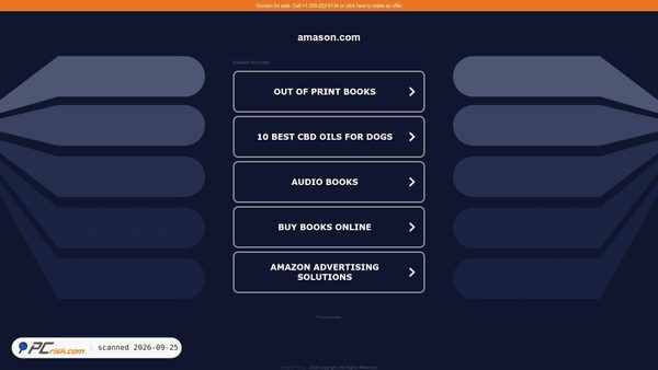 amason.com screenshot