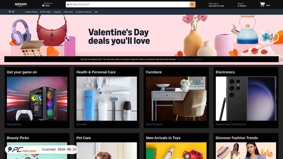 Screenshot di amazon-clone-html-css-hazel.vercel.app